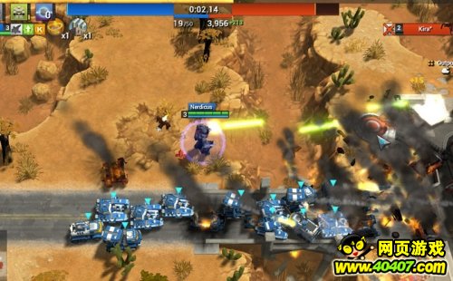 即时战略页游《空中机甲》画面流畅 媲美星际